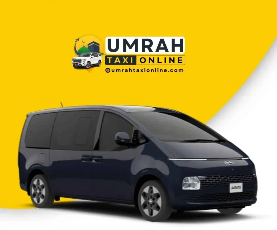 Hyundai H1 - Staria ( 7 Seats 9 Luggage ) Book Your Umrah Taxi Online - Umrah Taxi Service Jeddah Airport, Makkah, Madinah.