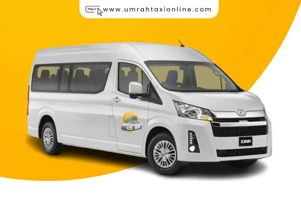 Large Vans (10-12 Seater): Toyota HiAce.